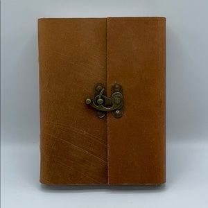Handmade leather journal